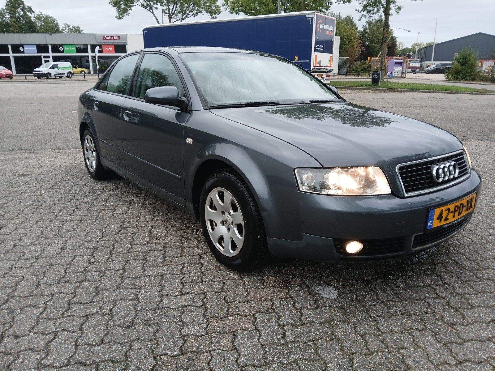 Audi A4 1.6 75KW 2004 apk juni 2027,clima. inruil mogelijk!, Auto's, Stof, 680 kg, 4 cilinders, A4
