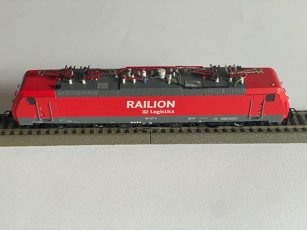 Roco 62432 Traxx 189 Railion / DB Logistics analoog, Hobby en Vrije tijd, Ophalen of Verzenden, Zo goed als nieuw, Roco, Analoog