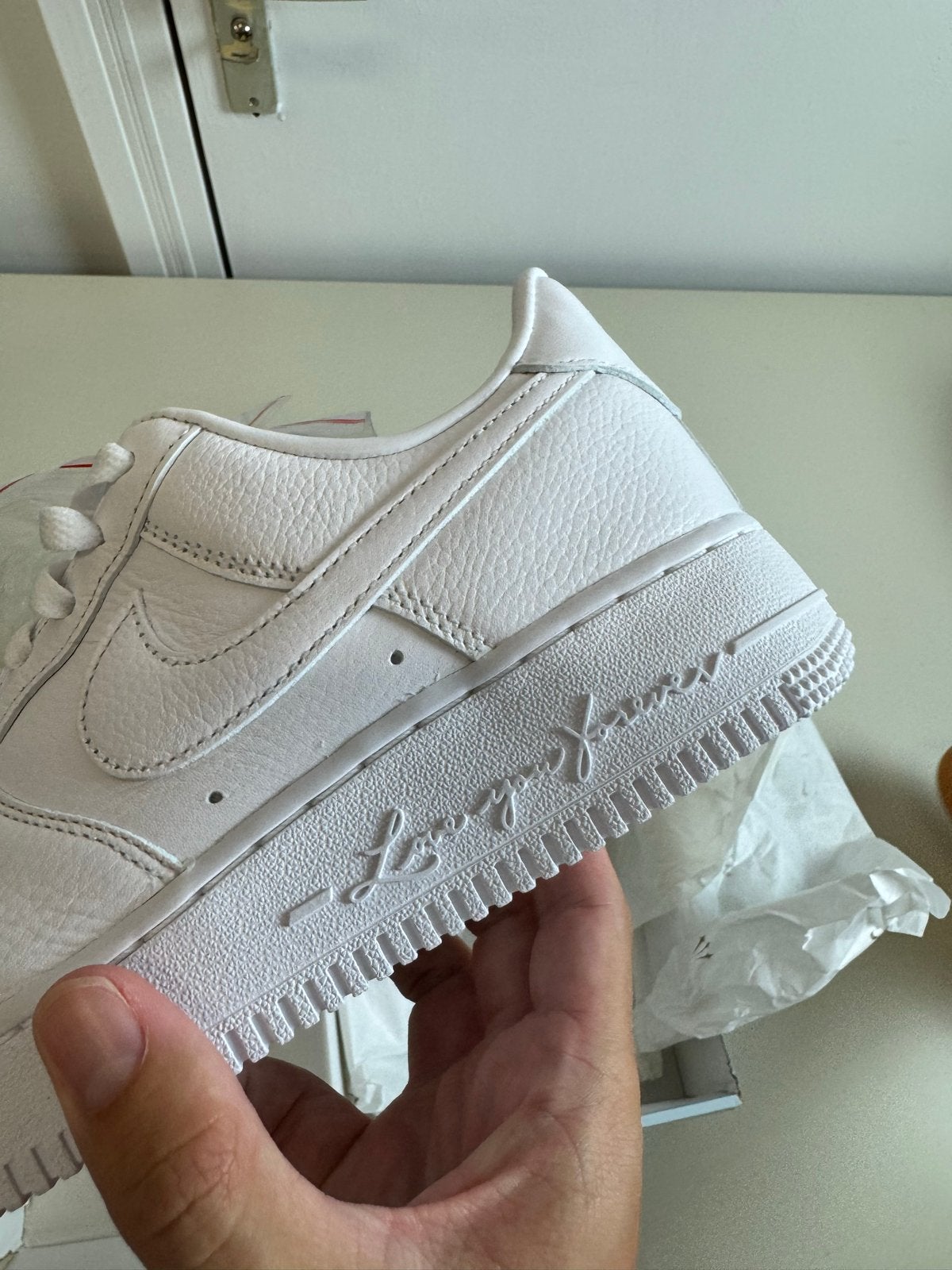 Nike Air Force 1 'Drake Nocta Certified lover ' - Maat 38.5, -, Wit, -, Nieuw