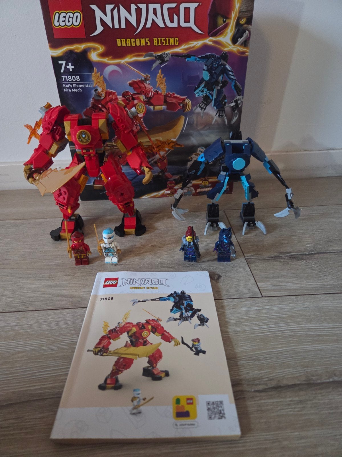 Kai's Elemental vuur mech, Lego, Inclusief accessoires, Nieuw, Ophalen of Verzenden