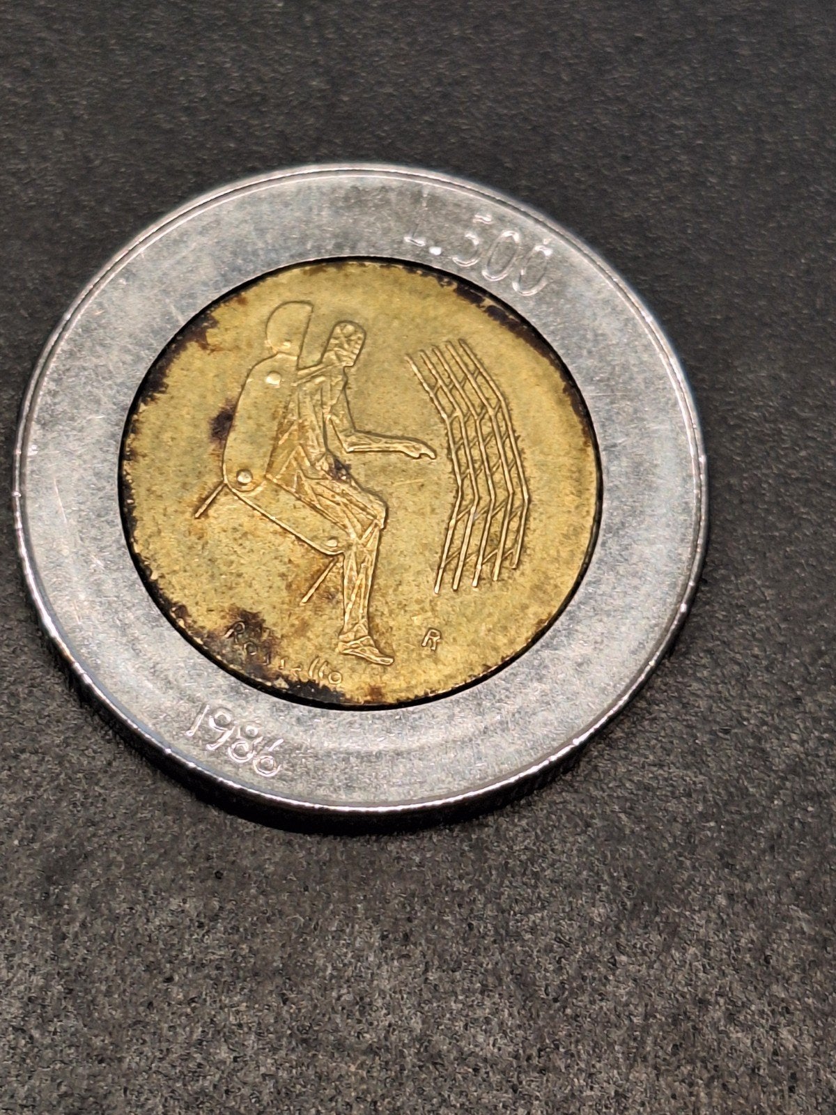 San Marino 500 lire 1986, Ophalen of Verzenden, Overige landen