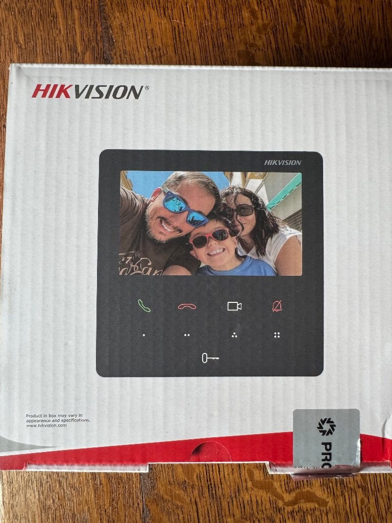 Hikvision DS-KH6110-WE1 Binnenpost, Huis en Inrichting, Deurbellen, Ophalen of Verzenden, Nieuw, Draadloos