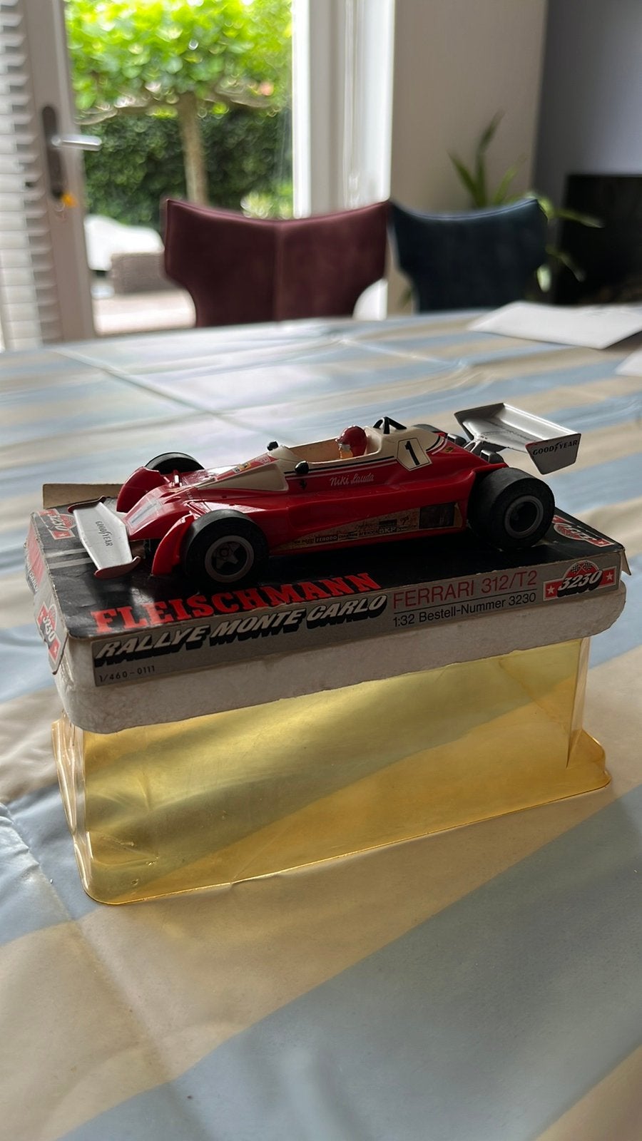 Fleischmann racebaan auto nikki lauda, Ophalen of Verzenden, Zo goed als nieuw, Elektrisch, Fleischmann