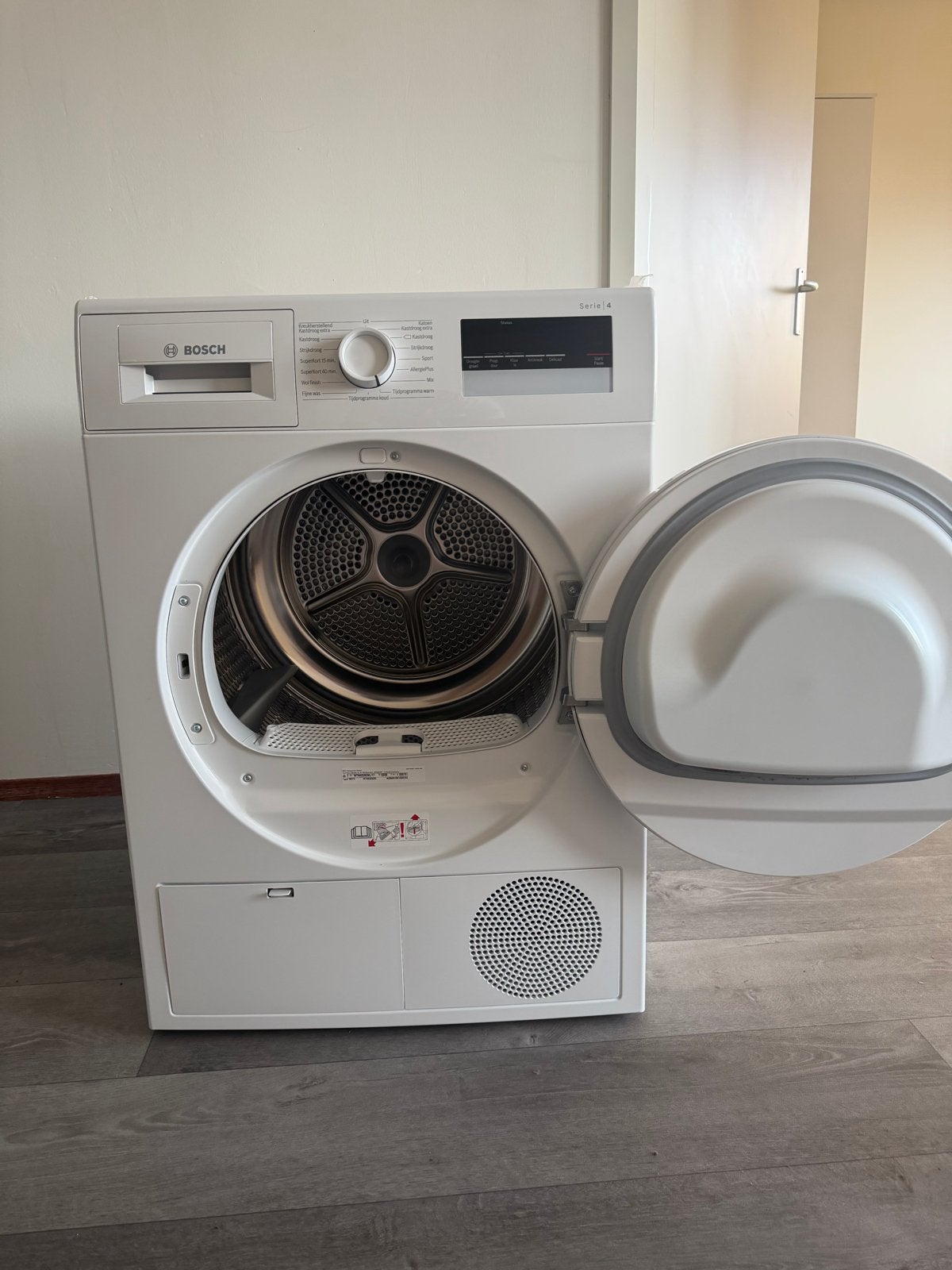 Droger Bosch Serie 4 WTN83202NL  - Zo goed als nieuw, Witgoed en Apparatuur, Ophalen, 6 tot 8 kg, Zo goed als nieuw, Voorlader