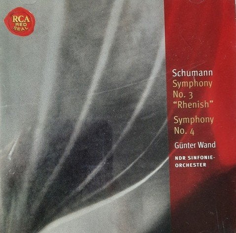 SCHUMANN Symphony no. 3 & 4 CD WAND RCA, Ophalen of Verzenden, Romantiek, Gebruikt, Orkest of Ballet