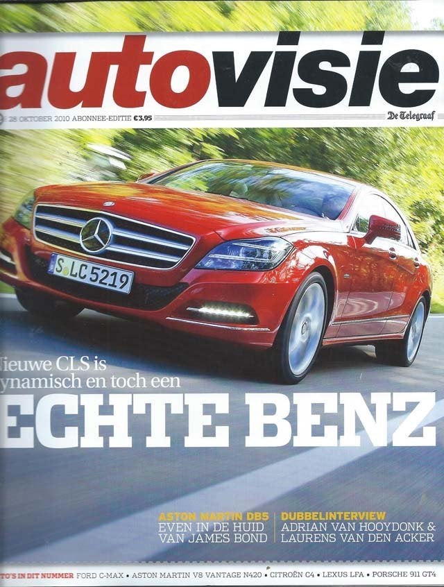 Autovisie 22 2010 : Aston Martin - Mercedes Benz CLS - Lexus, Ophalen of Verzenden, Gelezen, Algemeen