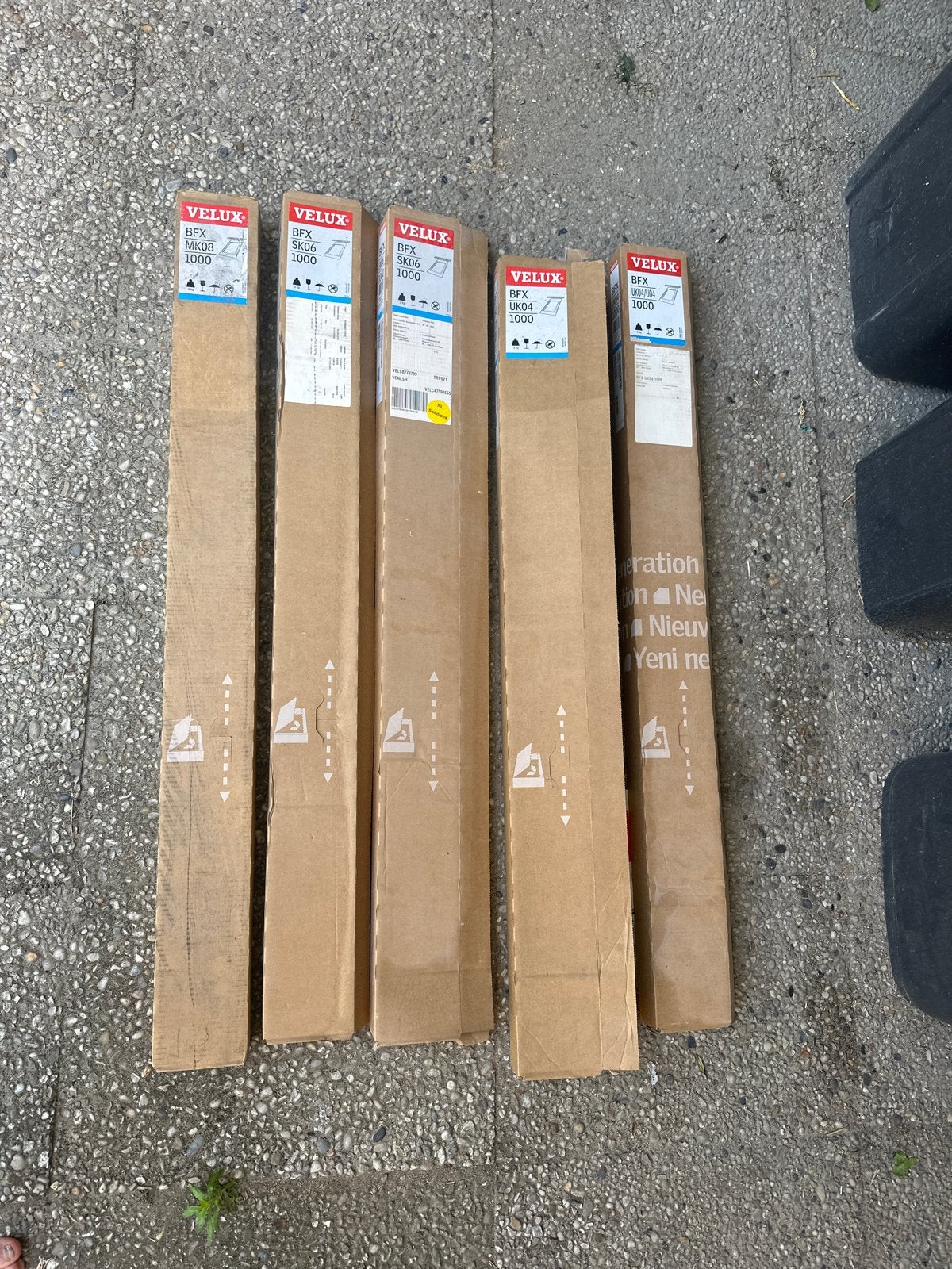 Velux BFX Waterkerende Manchetten - Diverse Maten, Ophalen, Nieuw, Dakraam, Minder dan 80 cm