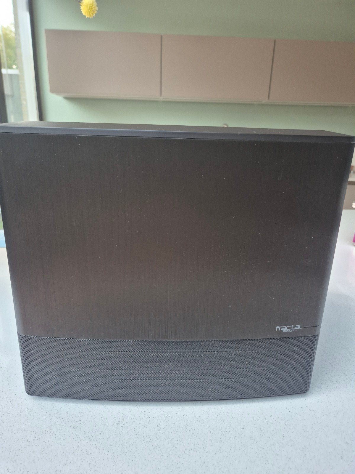 Fractal Design Node 804 Micro ATX computerkast - zgan, Computers en Software, Computerbehuizingen, Ophalen of Verzenden, Zo goed als nieuw