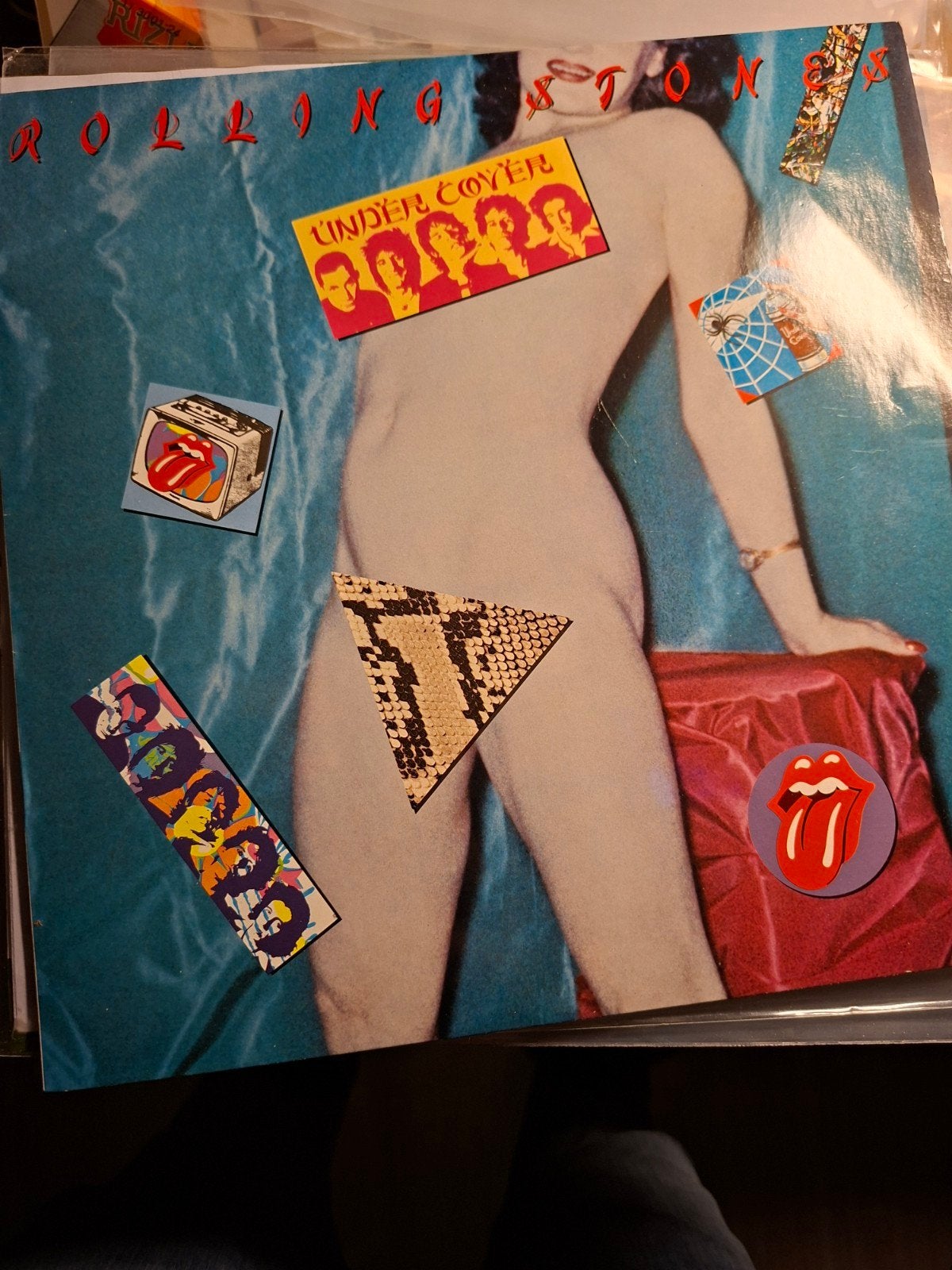 The Rolling Stones - Undercover LP (1983), Cd's en Dvd's, LP, Gebruikt, Originele persing, Ophalen of Verzenden