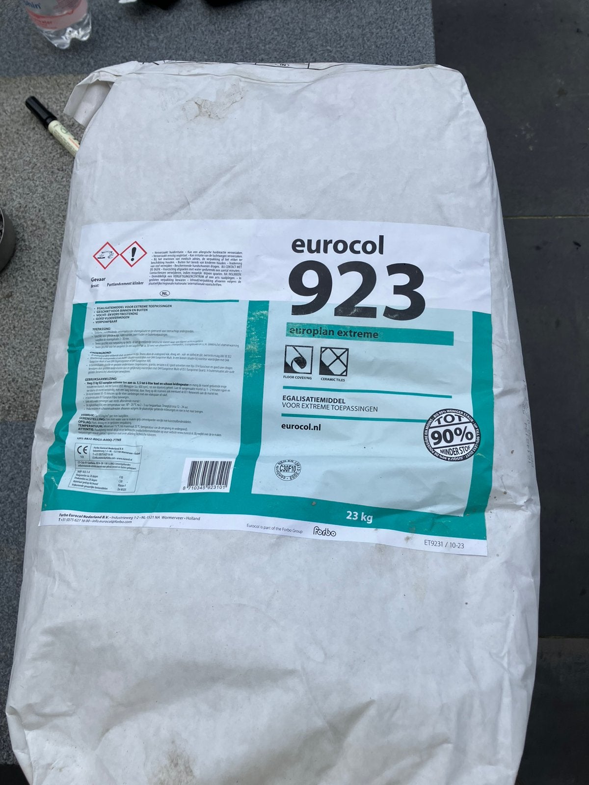 Eurocol 923 egaline, Ophalen, Nieuw