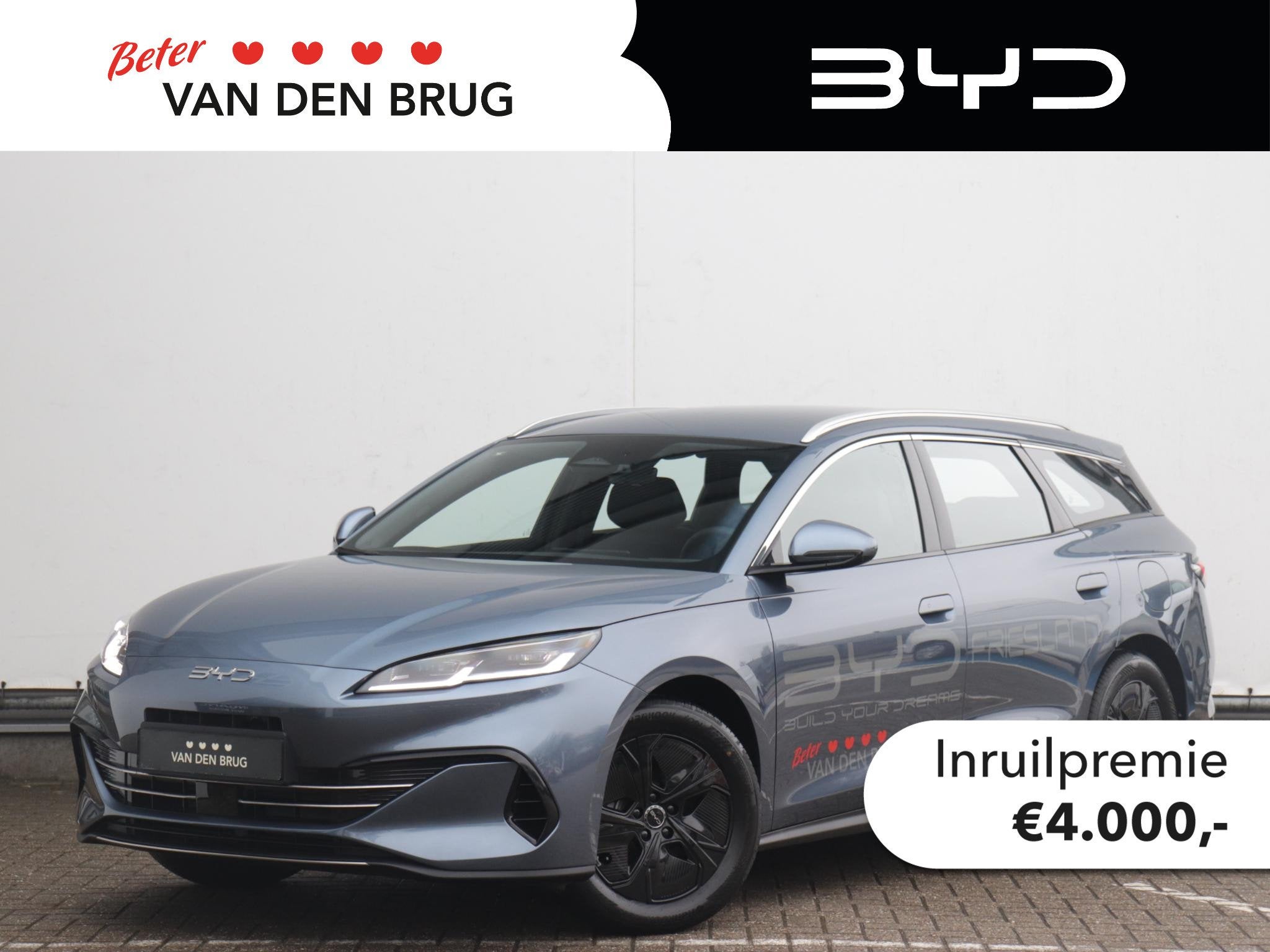 BYD SEAL 6 Touring 1.5 DM-i Boost | Demovoordeel! | 1350km W, Auto's, Blauw, Hybride Elektrisch/Benzine, 184 pk, 10 kWh