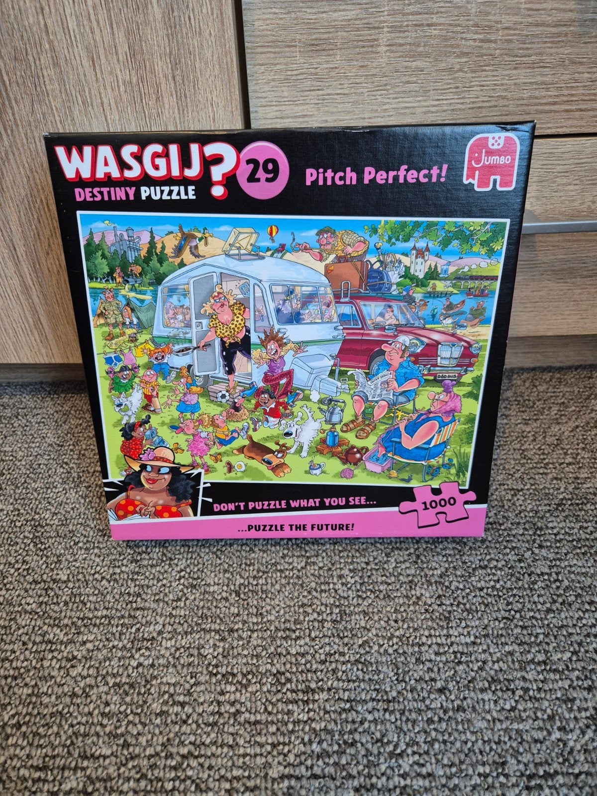 Wasgij puzzel, Ophalen, 500 t/m 1500 stukjes, Zo goed als nieuw, Legpuzzel