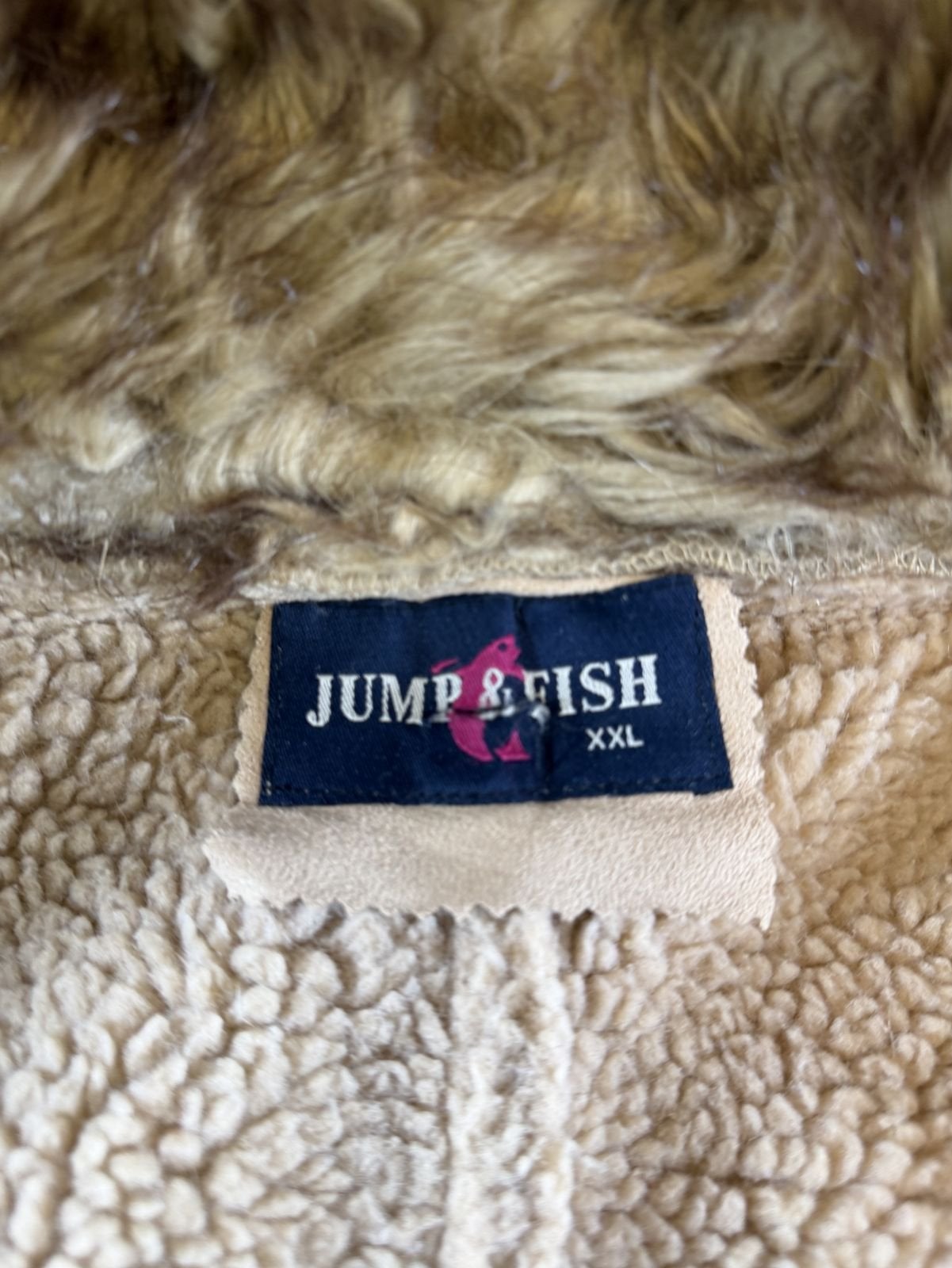 Vintage Dressing Afghaanse jas beige dames maat XXL katoen, Bayline Vintage Trading, Verzenden, Beige, Zo goed als nieuw
