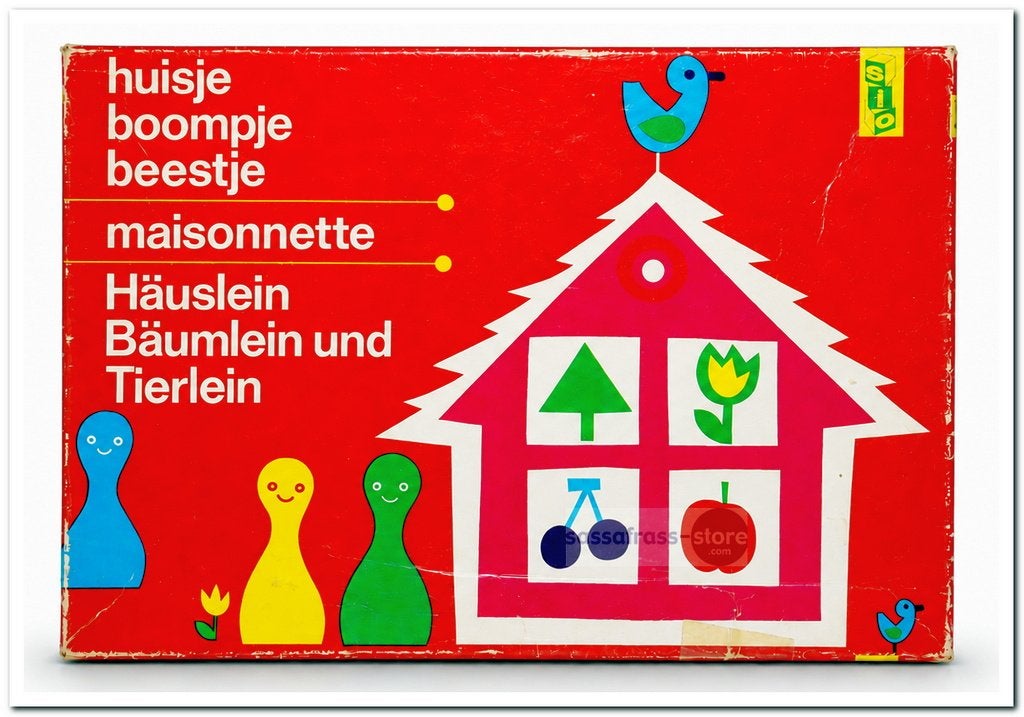 Huisje, boompje, beestje - SIO, Drie of vier spelers, Ophalen of Verzenden, Zo goed als nieuw, Sio