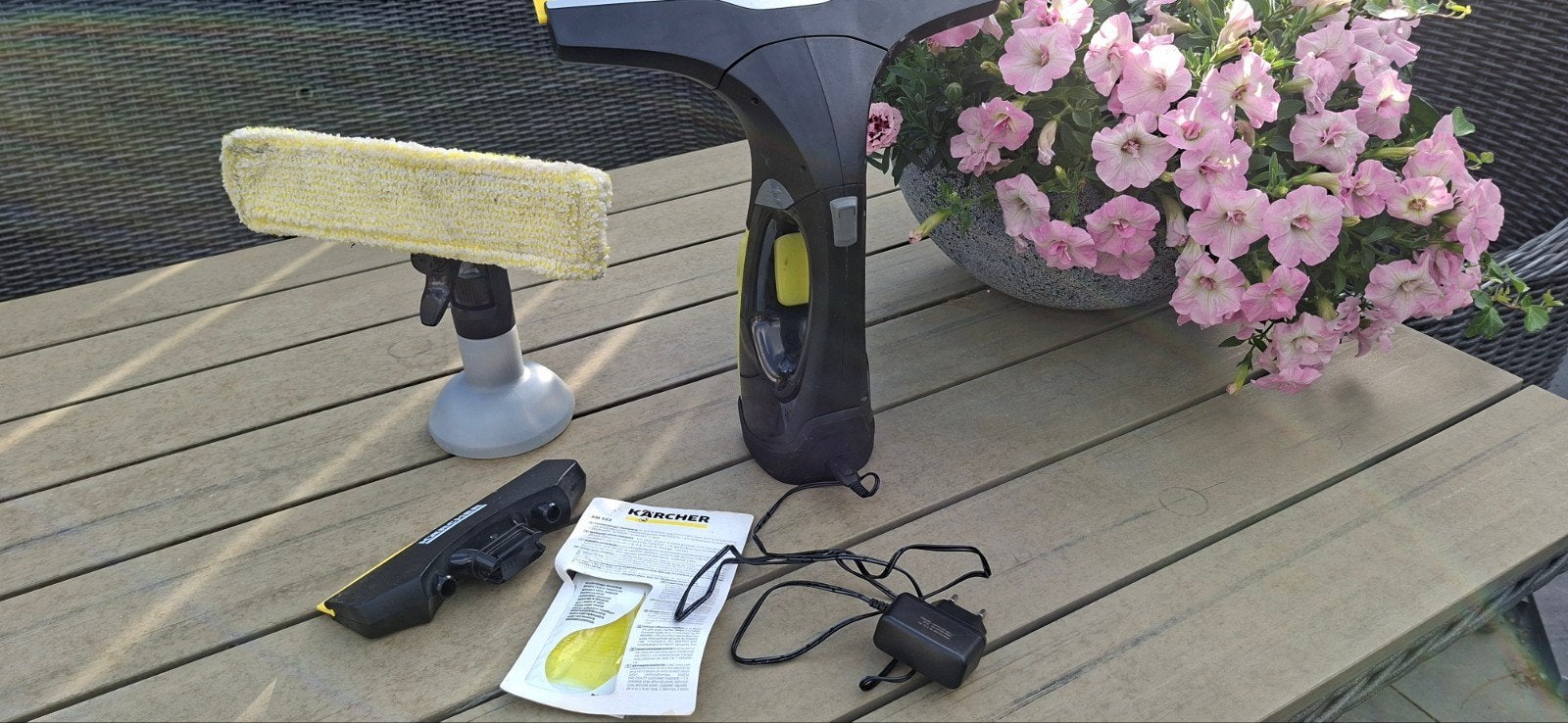 Kärcher WV 2 Premium Black Edition Raamreiniger – Complete S, Ophalen of Verzenden