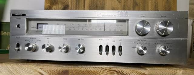 Erres HiFi Sound Project 2000 Vintage Stereo Receiver, Overige merken, Gebruikt, Ophalen of Verzenden, Nvt
