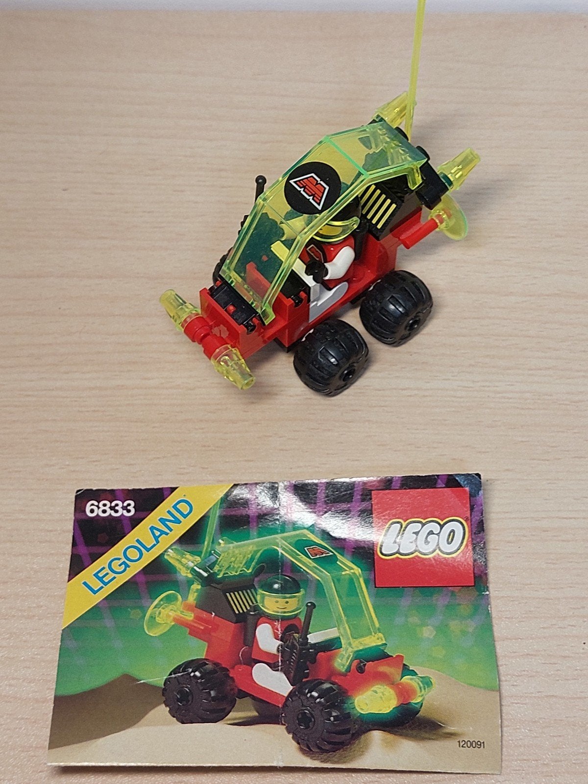 Lego M-tron 6833, Gebruikt, Lego, Inclusief instructies, Ophalen of Verzenden