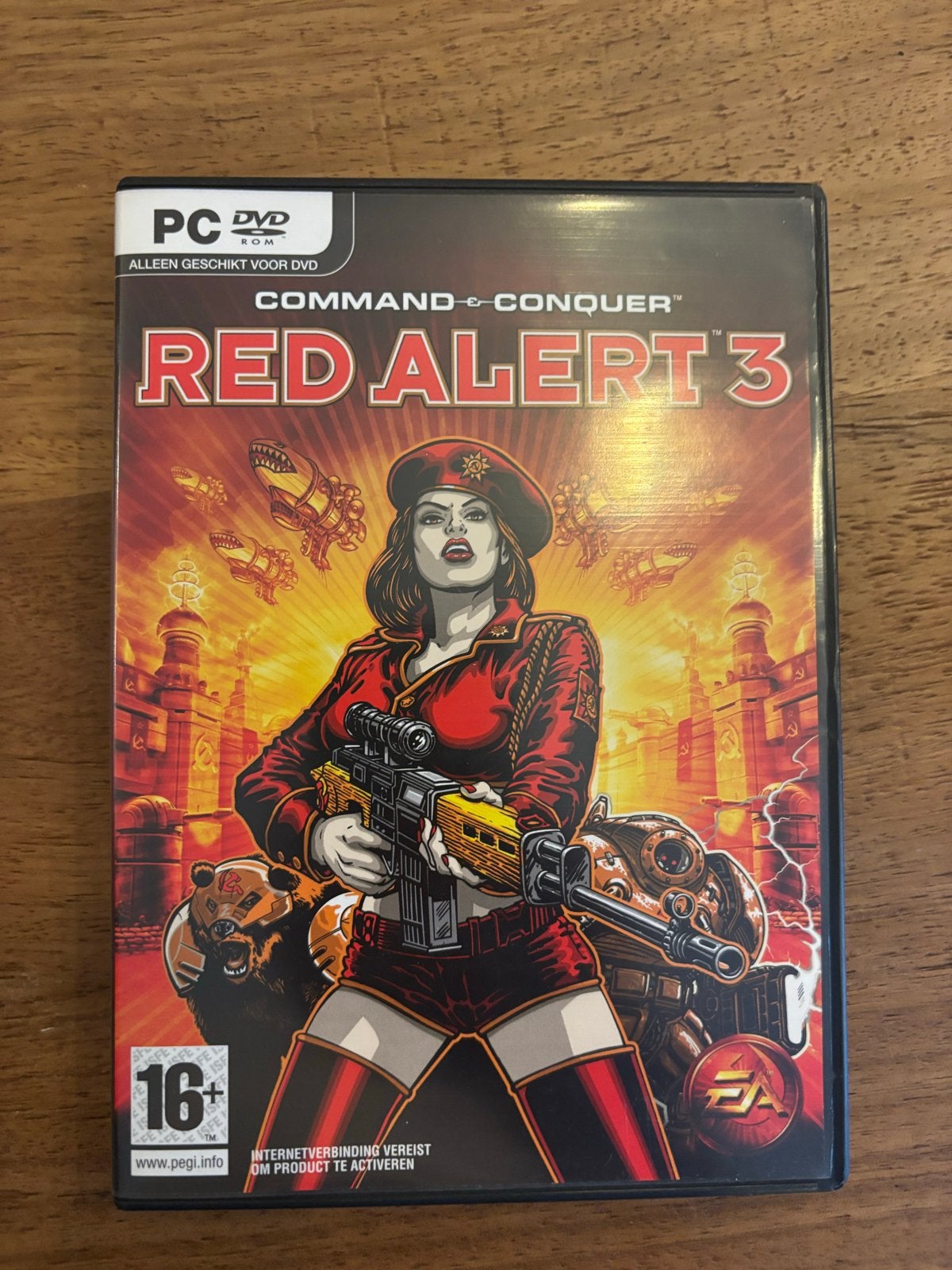 Command & Conquer: Red Alert 3 - PC DVD-ROM, Online, Gebruikt, 1 speler, Ophalen of Verzenden