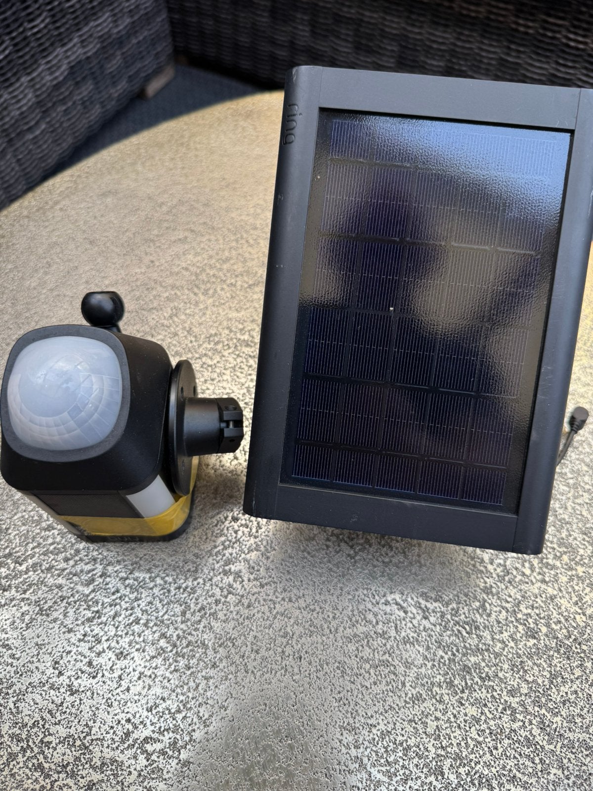 Ring camera op zonne energie, Ophalen, Zonne-energie, Kunststof, Minder dan 50 watt