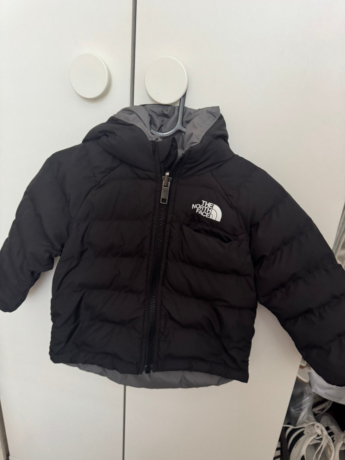 The north face jas baby 6-12maanden, Kinderen en Baby's, Ophalen of Verzenden, Zo goed als nieuw, Jongen of Meisje, Jas