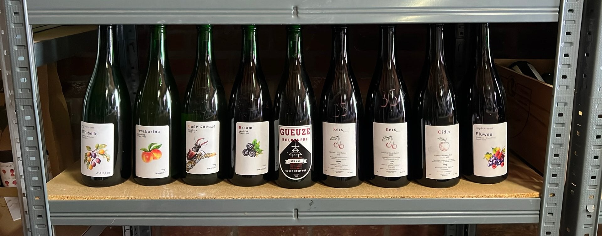 Boerenerf lambieken, Verzamelen, Biermerken, Nieuw, Flesje(s), Overige merken, Ophalen