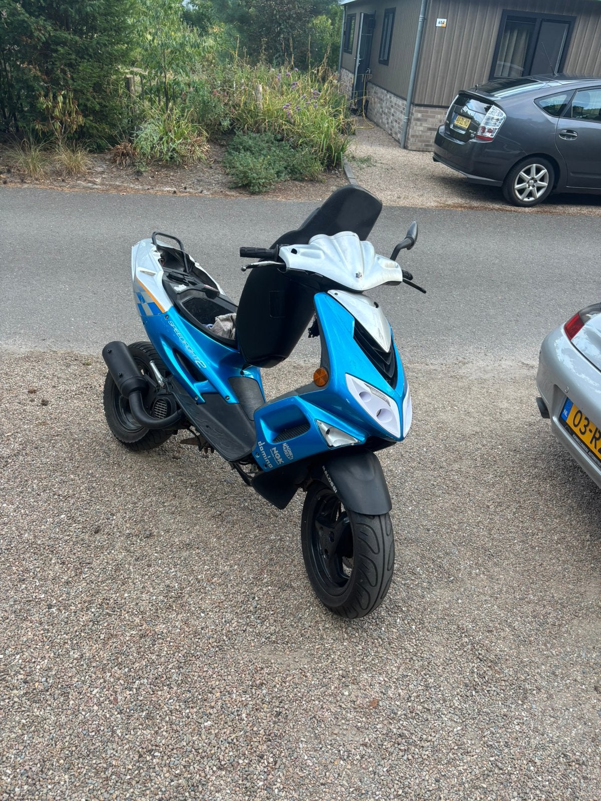 Peugeot speedfight 2, Fietsen en Brommers, Scooters | Peugeot, Ophalen, Tweetakt, Maximaal 45 km/u, Zo goed als nieuw
