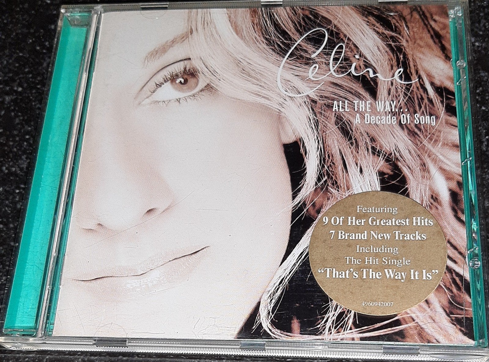 Celine Dion all the way a decade of song, Ophalen of Verzenden, Zo goed als nieuw