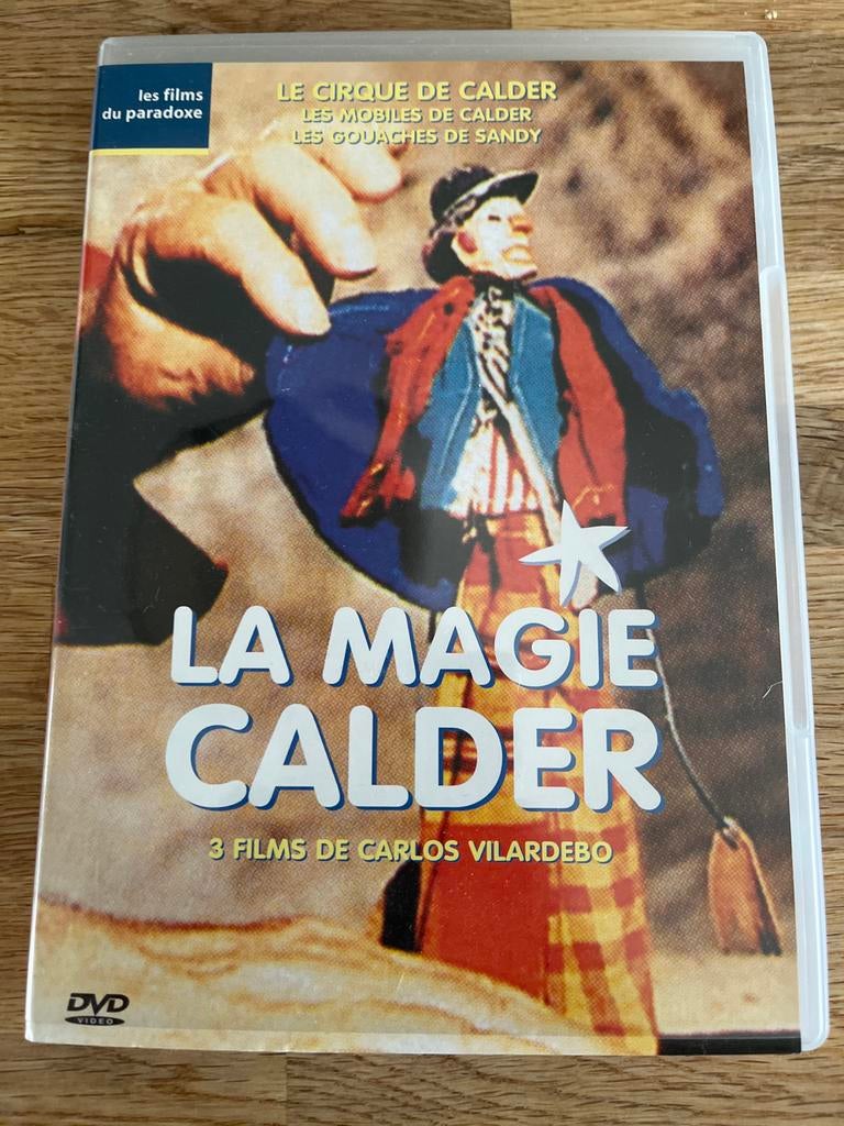 La Magie Calder DVD - 3 Films van Carlos Vilardebo, Alle leeftijden, Ophalen of Verzenden, Gebruikt