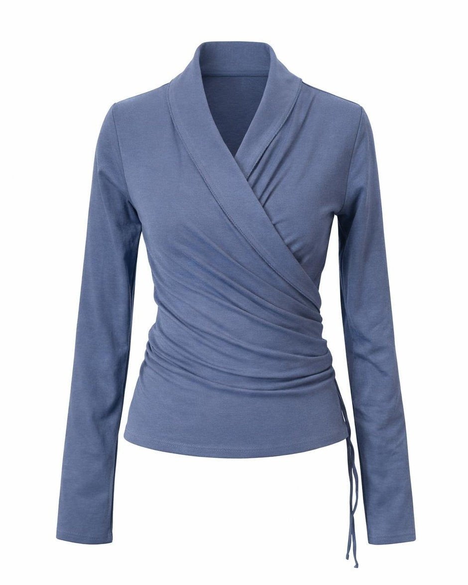 the Two-Sisters wikkeltop Iris grijs 1 maat, Kleding | Dames, Ophalen of Verzenden, Nieuw, Grijs, Lange mouw