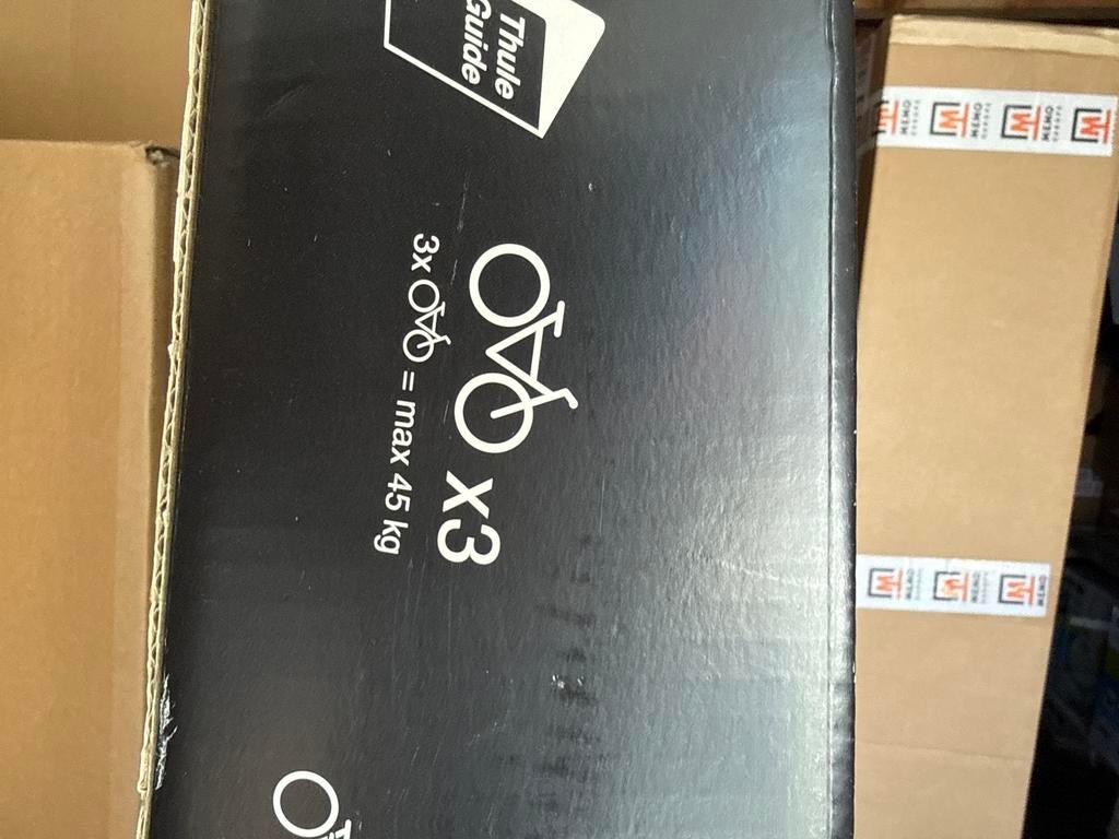 Thule ClipOn 910401 fietsendrager voor 3 fietsen - OP=OP!, Auto diversen, Ophalen of Verzenden, 3 fietsen of meer, Nieuw, Achterklepdrager