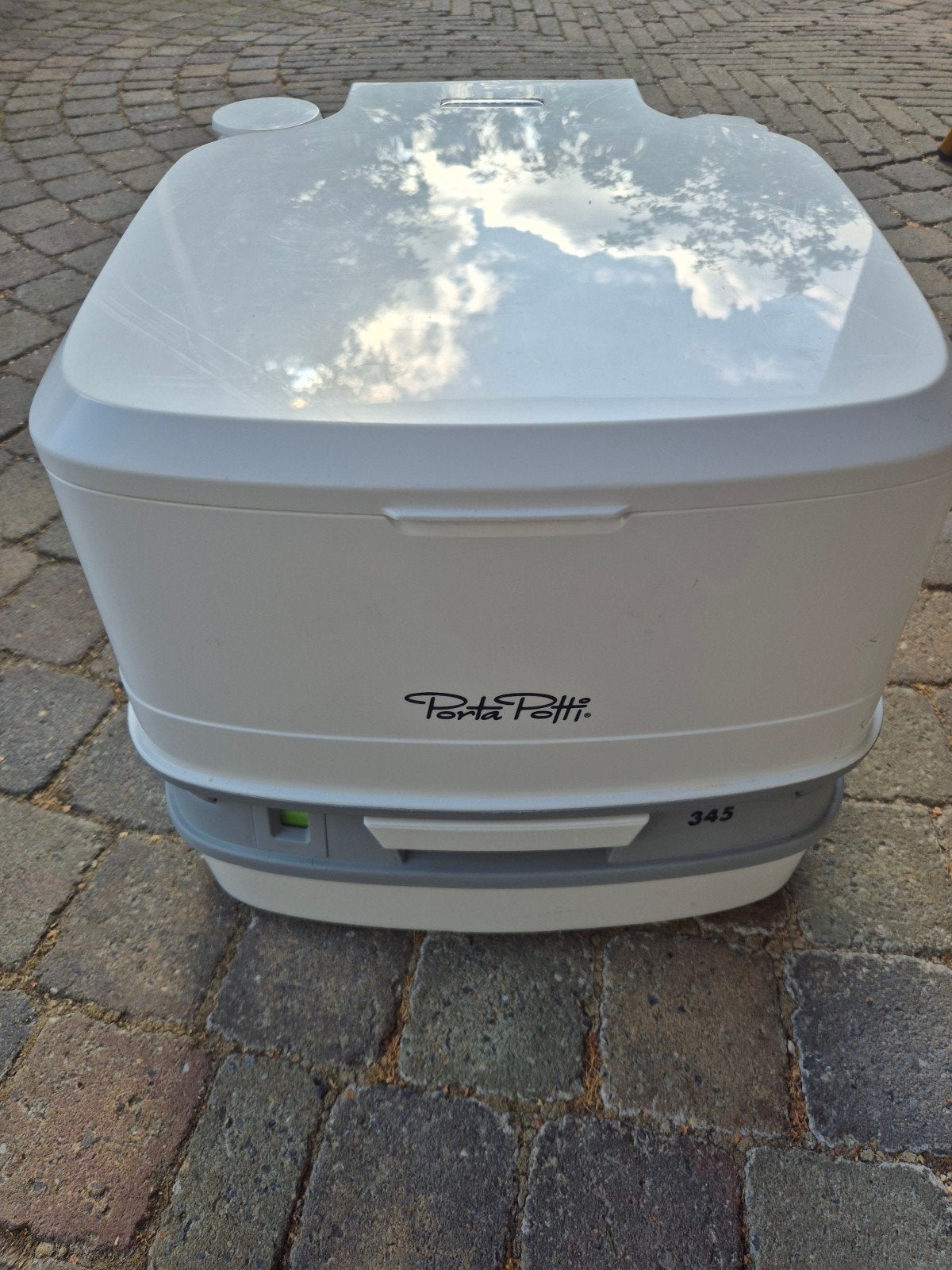 Thetford draagbaar toilet type 345, Caravans en Kamperen, Ophalen, Zo goed als nieuw