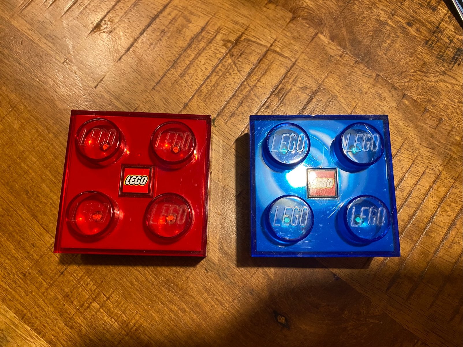 2 Lego lampjes, Ophalen of Verzenden, Zo goed als nieuw, Overige typen, Lego