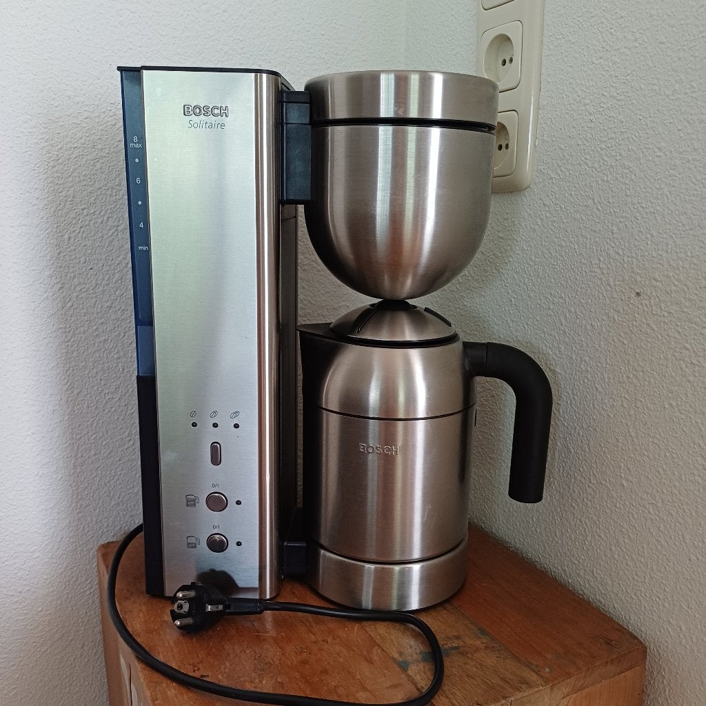 Koffiezetapparaat Bosch Solitaire, Afneembaar waterreservoir, Koffiemachine, Gemalen koffie, Ophalen of Verzenden