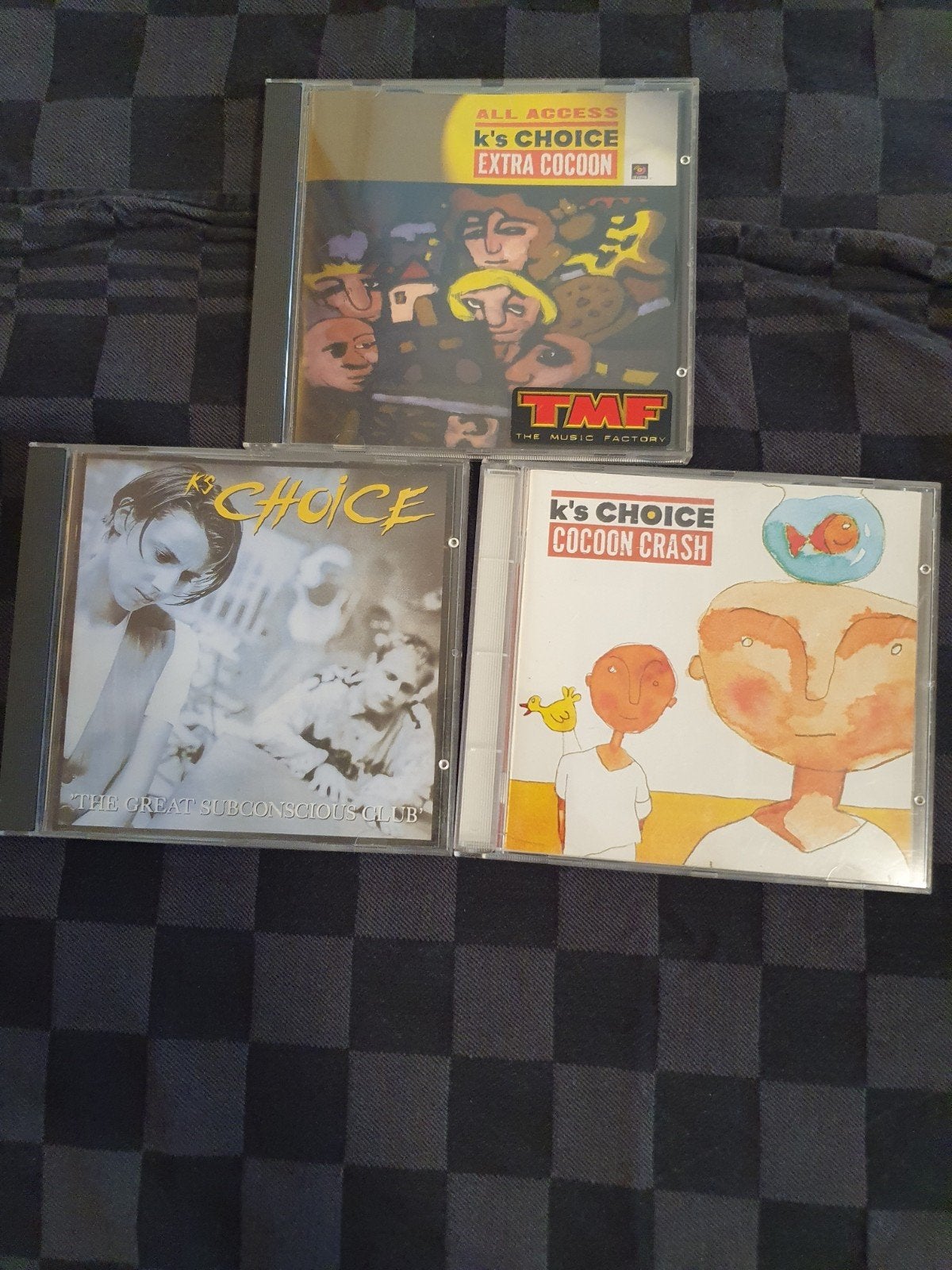 k's choice 3 cd's voor 2 euro partij collectie cd, Verzenden, Gebruikt, Poprock
