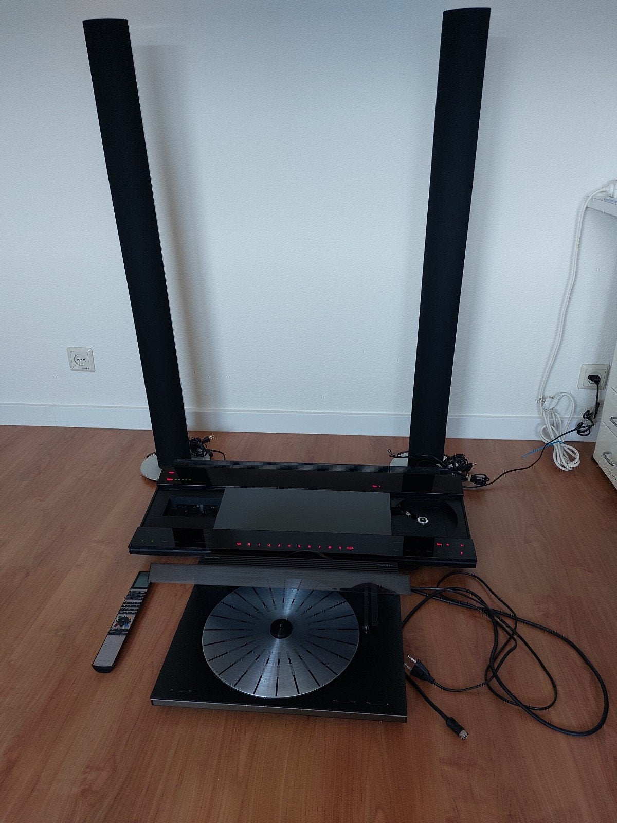B&O geluidsinstallatie, Ophalen, Gebruikt
