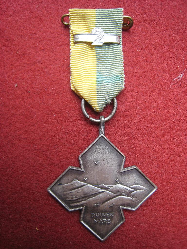 Scoutisme Medaille Duinen Mars, Verzamelen, Scouting, Verzenden, Zo goed als nieuw, Embleem, Speld of Insigne