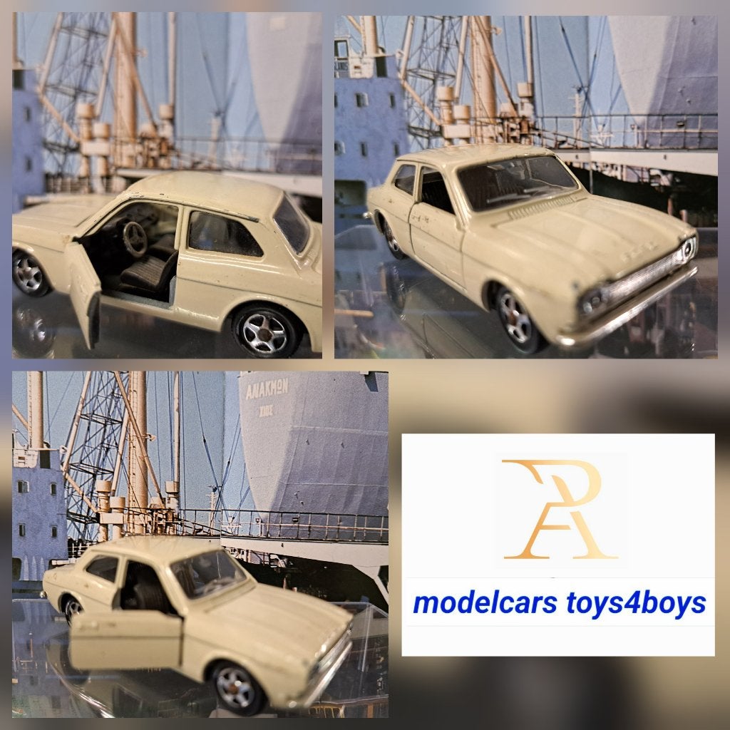 Mebetoys Italy no A 55 Ford Escort 1/43, Hobby en Vrije tijd, Modelauto's | 1:43, Verzenden, Zo goed als nieuw, Auto, Overige merken