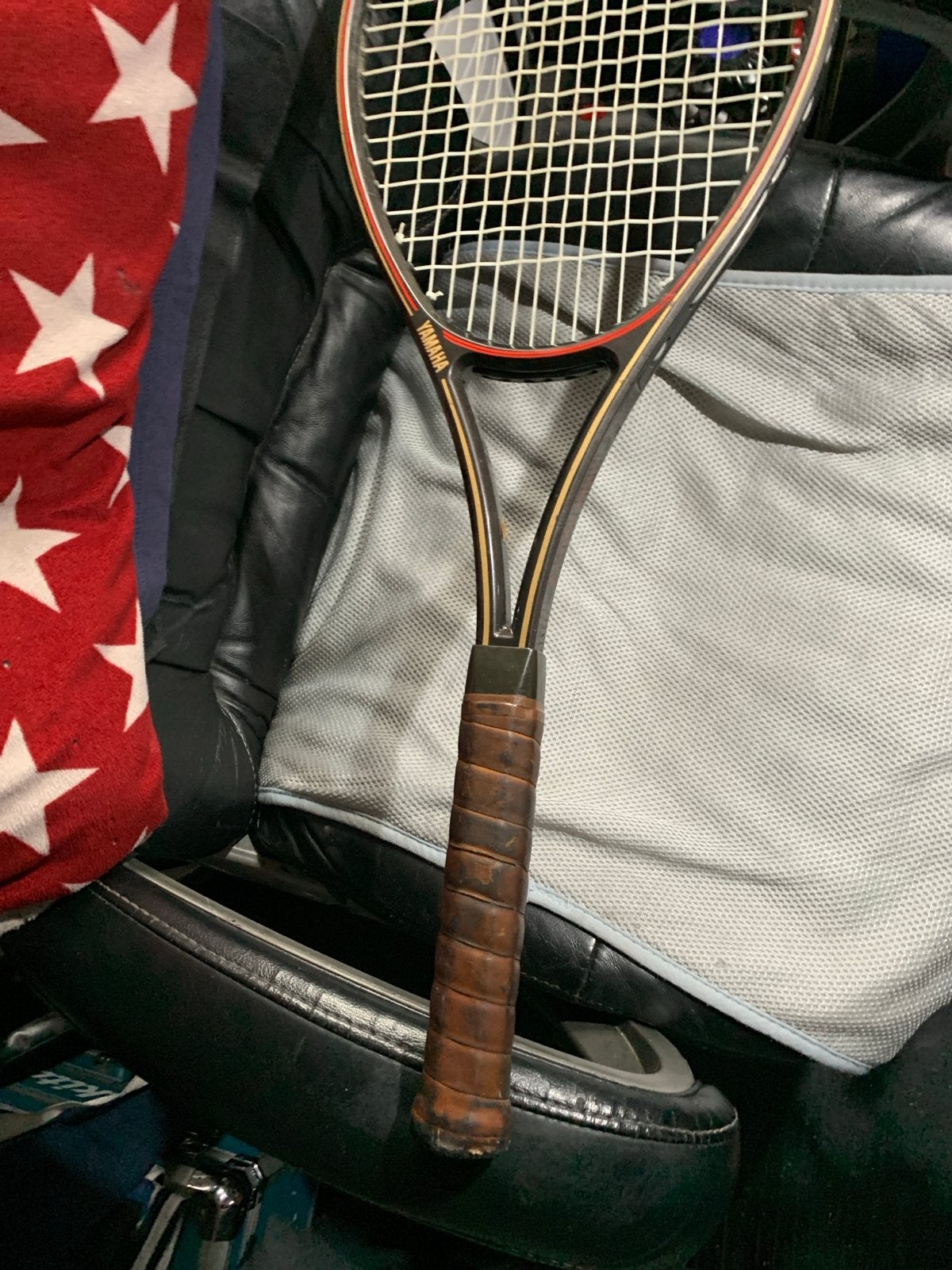 Vintage Yamaha Carbon Graphite Tennisracket, Ophalen of Verzenden, Zo goed als nieuw, Racket, Overige merken