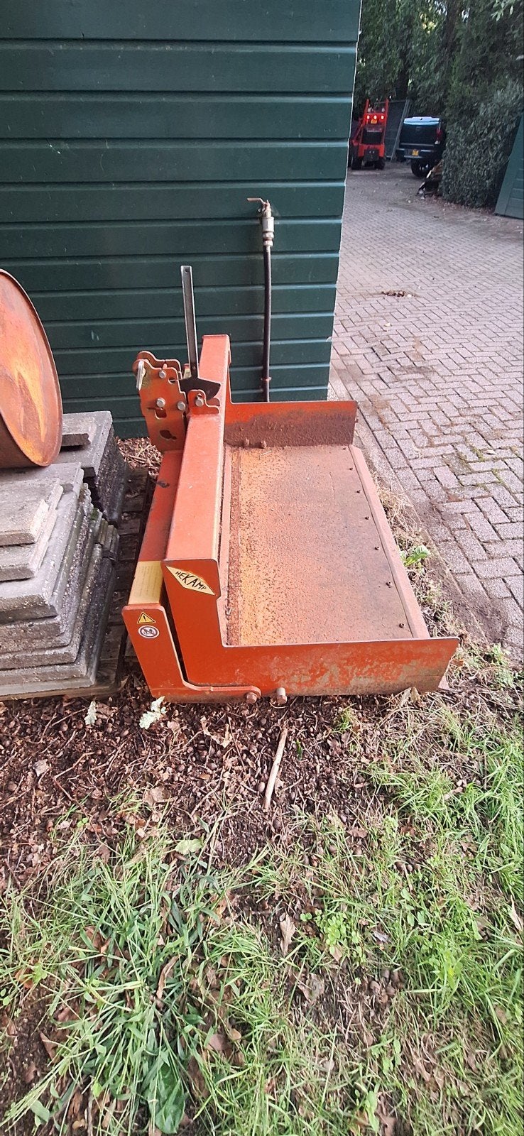 Hekamp Grondbak 150 cm breed, Ophalen, Gebruikt