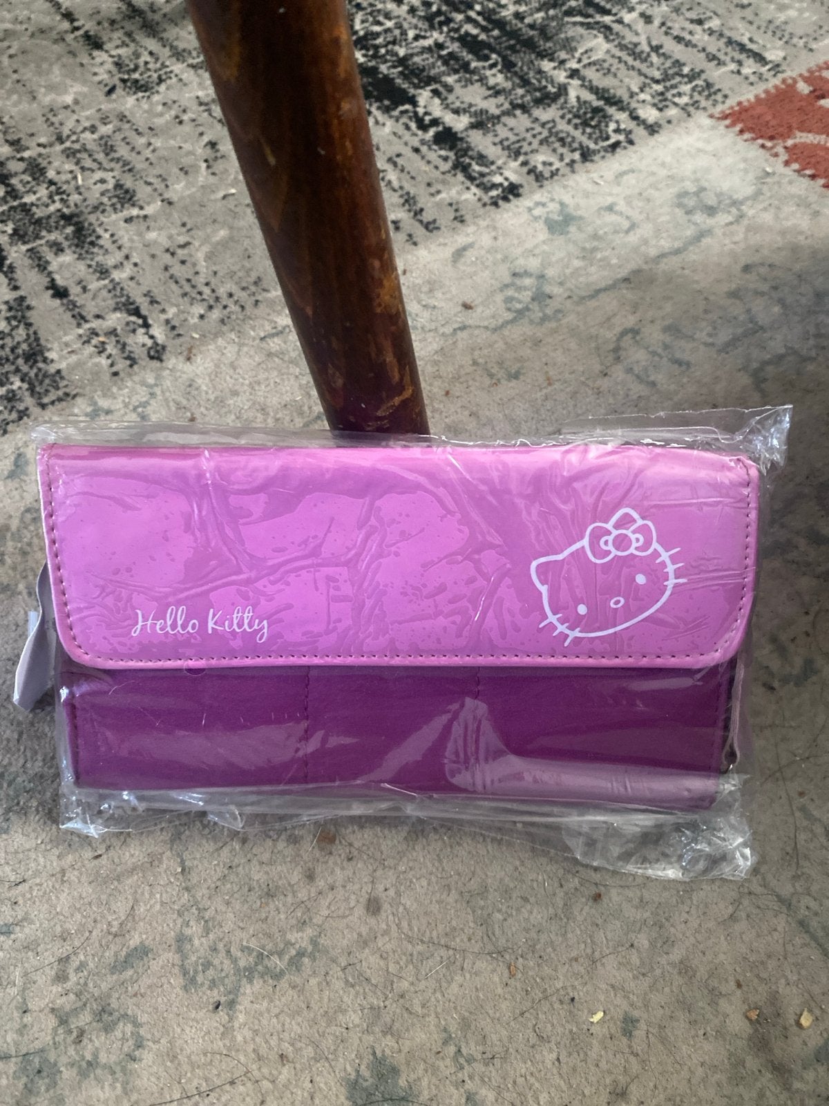 Hello Kitty portemonnee/etui - Nieuw in verpakking, Ophalen, Nieuw, Paars, Overige merken