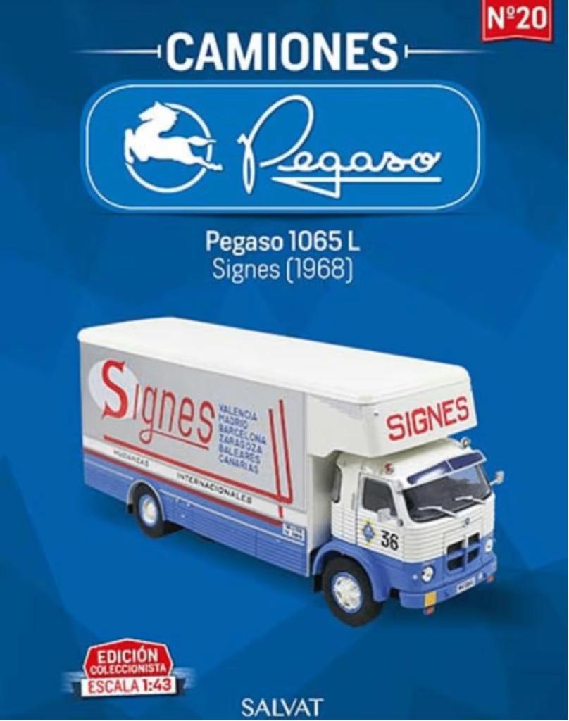 Pegaso 1065 L SIGNES '68 verhuis 1/43 IXO spaanse serie # 20, Verzenden, Nieuw, Bus of Vrachtwagen, Overige merken