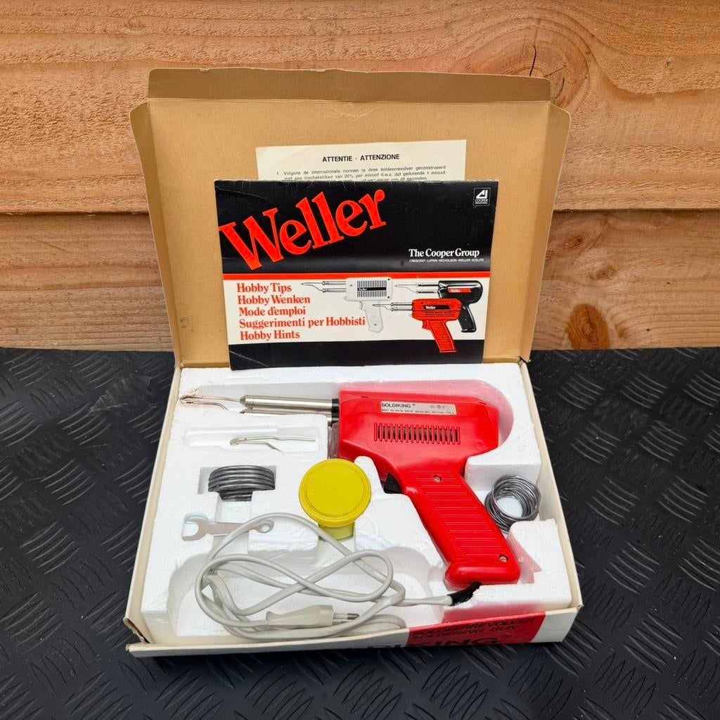 Weller Soldeerpistool Type 9200 UC 220v, Ophalen of Verzenden, Zo goed als nieuw