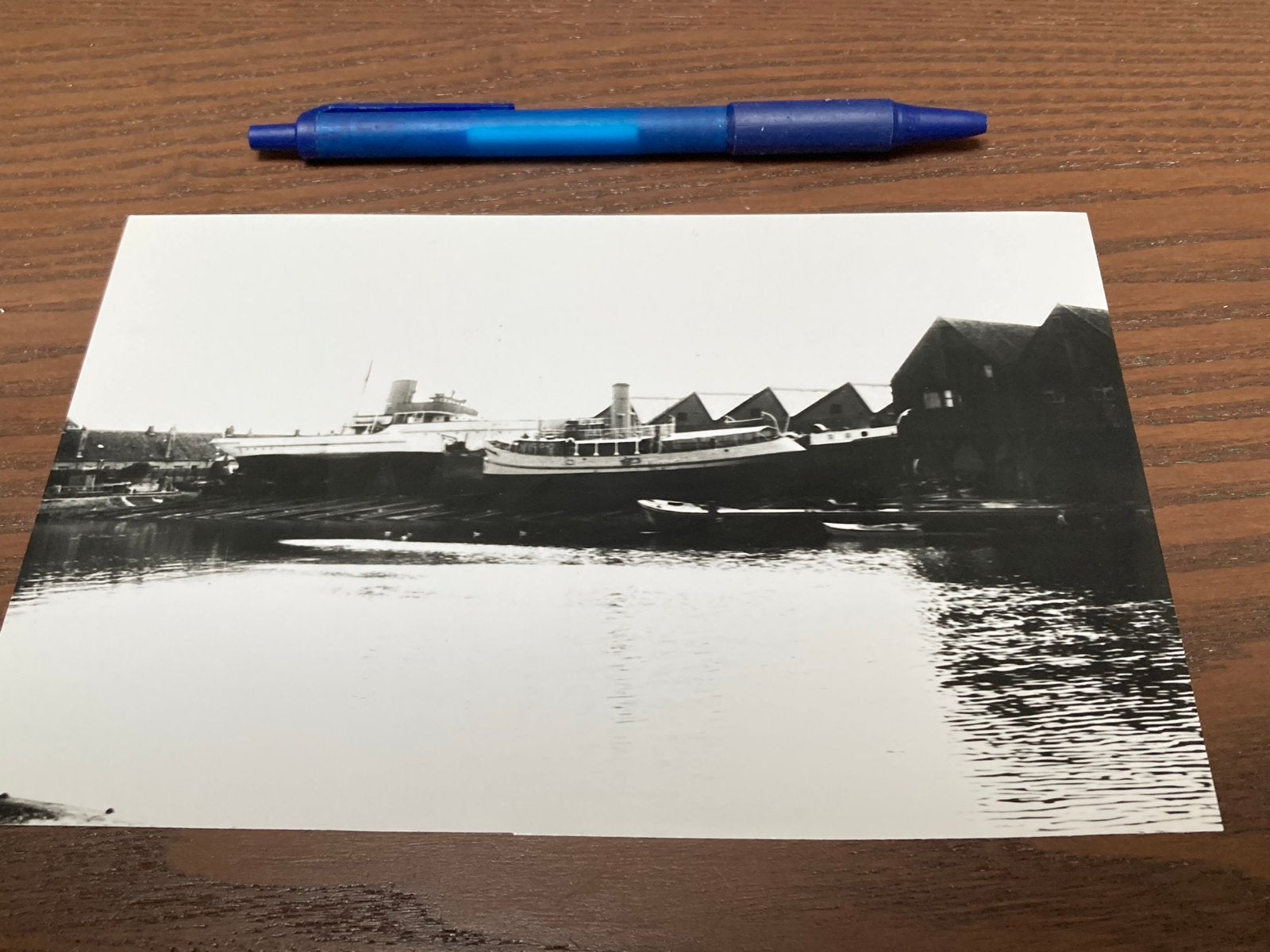 Foto Harlingen jaren '30: ‘HOLLAND I’ en ‘STORTEMELK’, Gebruikt, Foto, Ophalen of Verzenden, Voor 1940