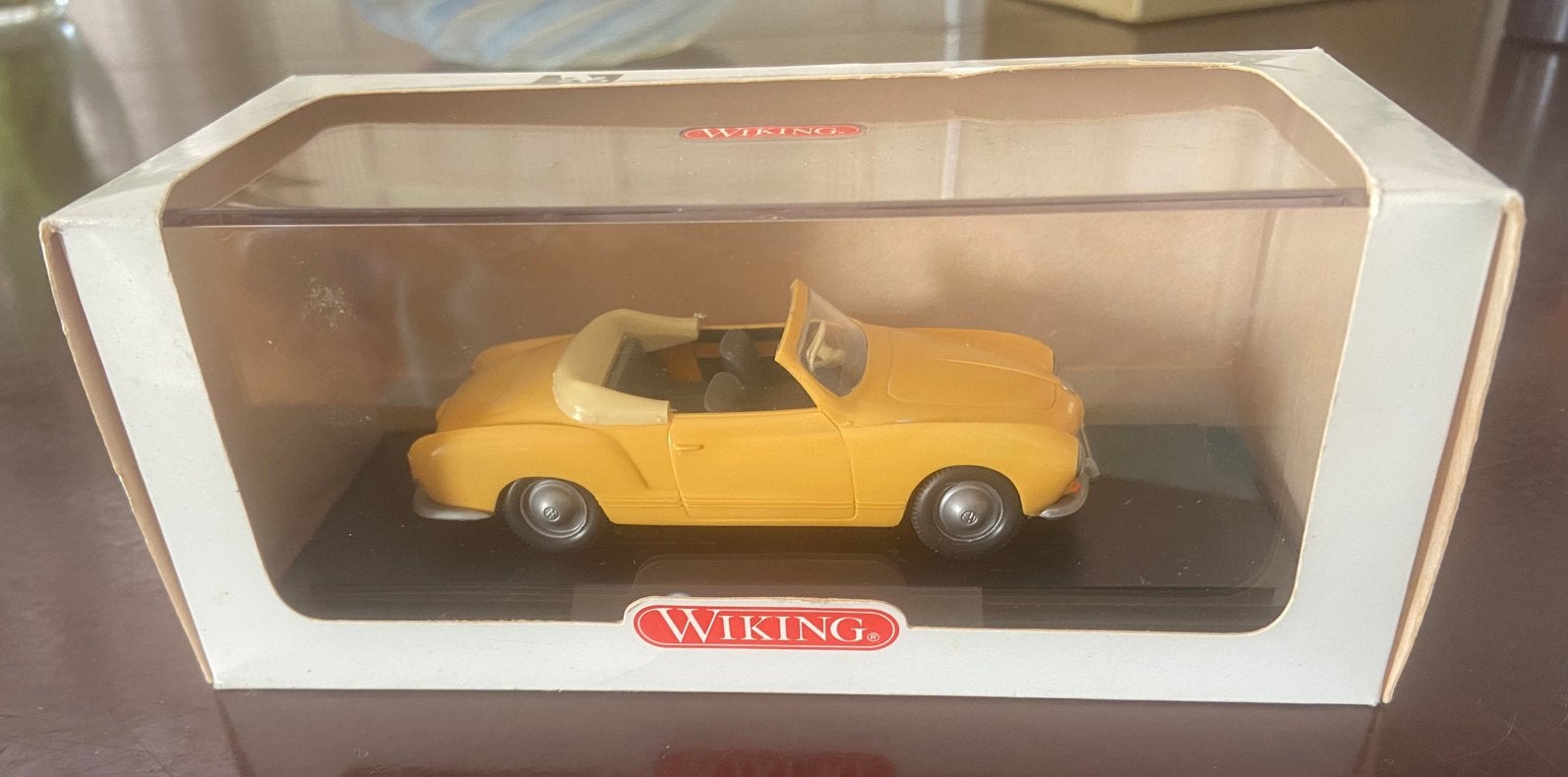 VW Karmann Ghia Cabriolet Wiking 1/40. Nieuw in OVP., Verzenden, Nieuw, Auto, Overige merken