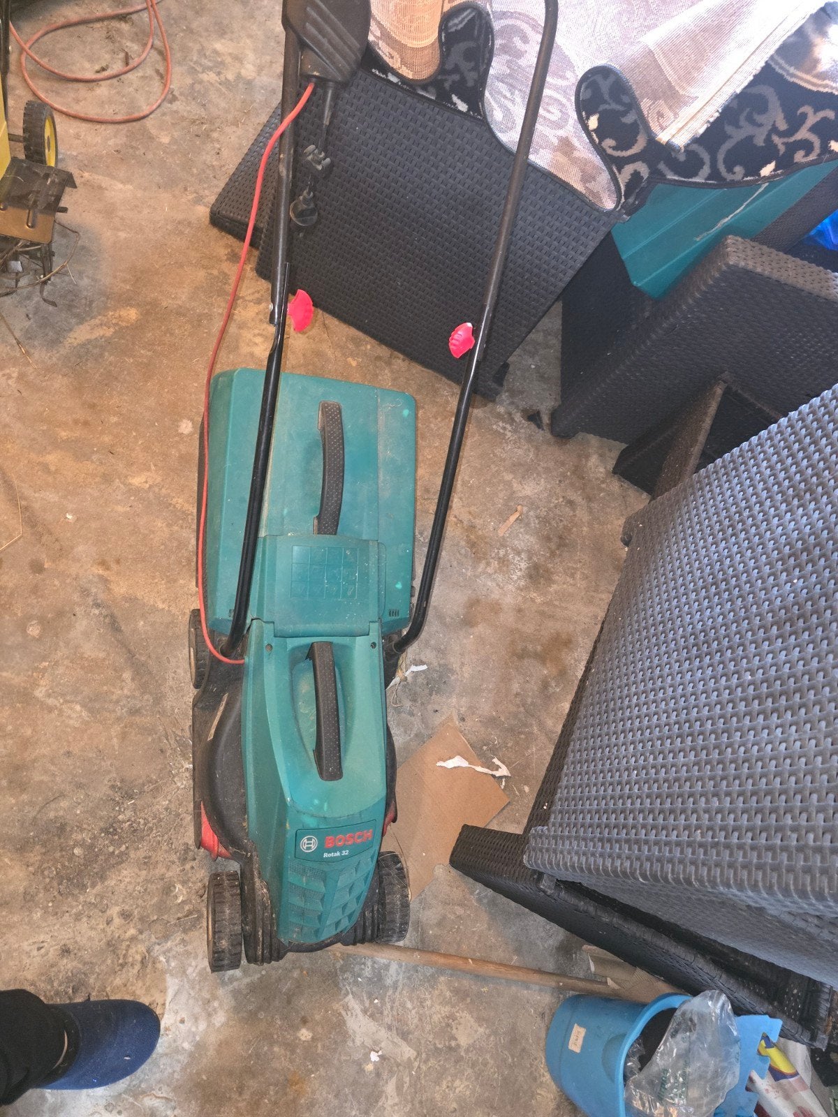 Bosch Rotak 32 elektrische grasmaaier - defect, Ophalen, Bosh