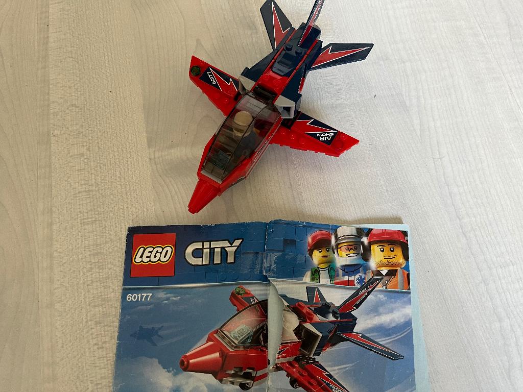 Lego straaljager nr 60177, Lego, Ophalen of Verzenden, Compleet, Complete set