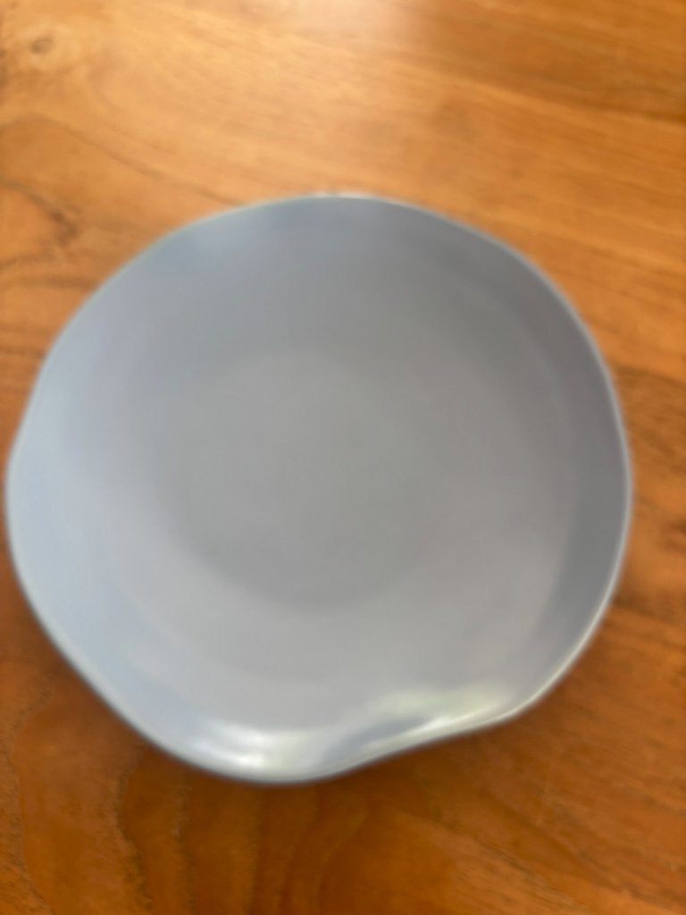 35 IKEA bordjes – blauw – Ø 20 cm – bijzondere vorm, Ophalen, IKEA, Zo goed als nieuw, Bord(en)
