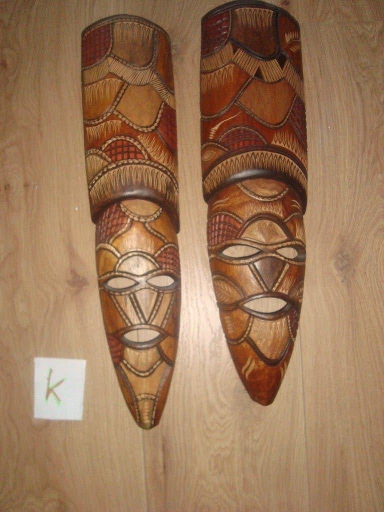 maskers, Ophalen, Hout, Gebruikt, Overige stijlen