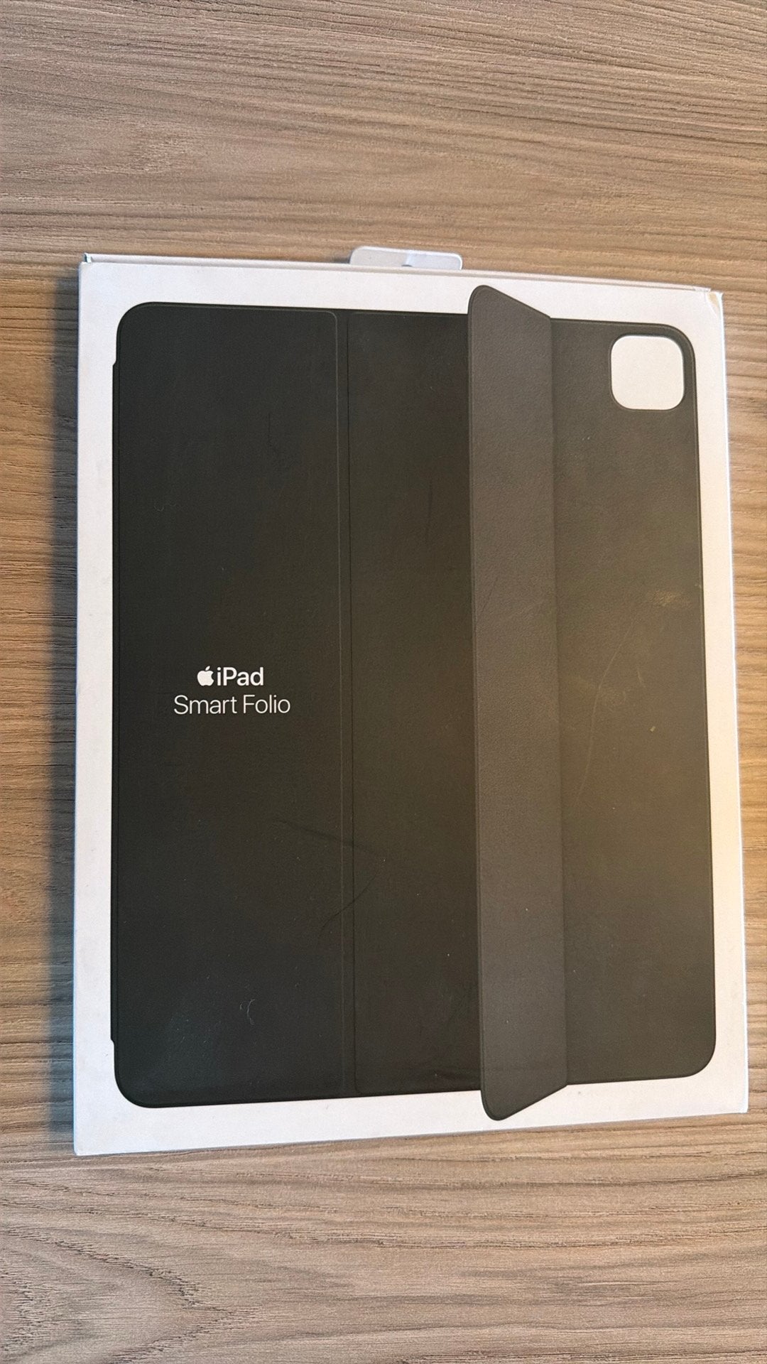 Ipad pro 12.9 smart folio hoes, Ophalen, Zo goed als nieuw, 12 inch, Bescherming voor- en achterkant