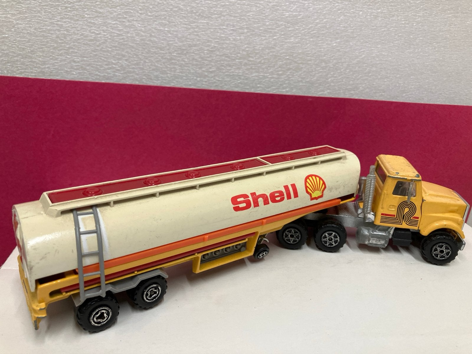 Majorette Shell Tankwagen - Vintage Speelgoed, Ophalen of Verzenden, Gebruikt, Bus of Vrachtwagen